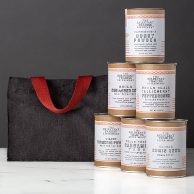 Divakar's Indian Six-Pack Spice Gift Bag