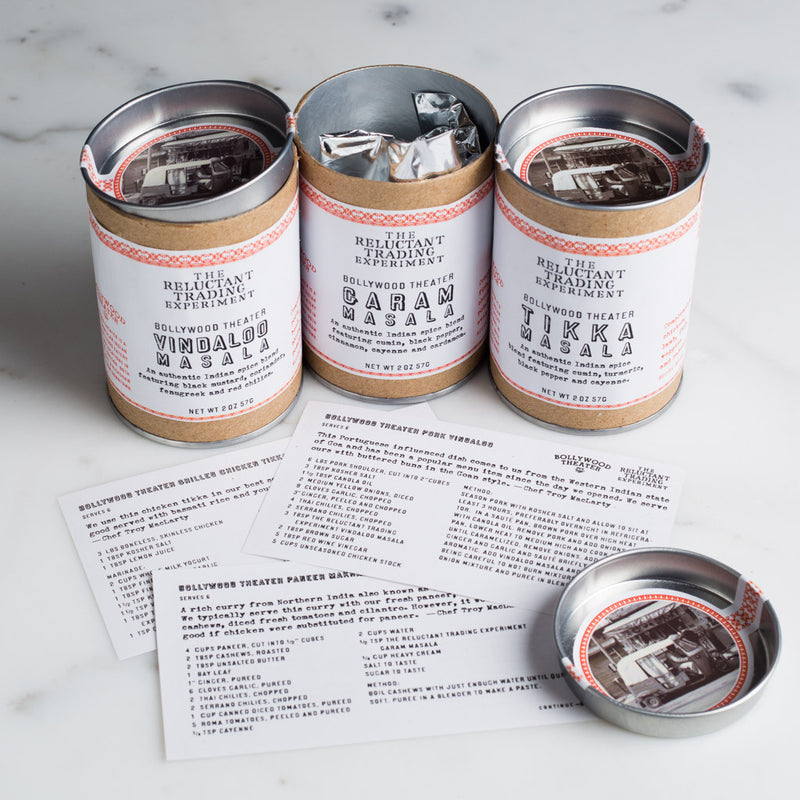 Bollywood Theater Indian Masala Spice Set