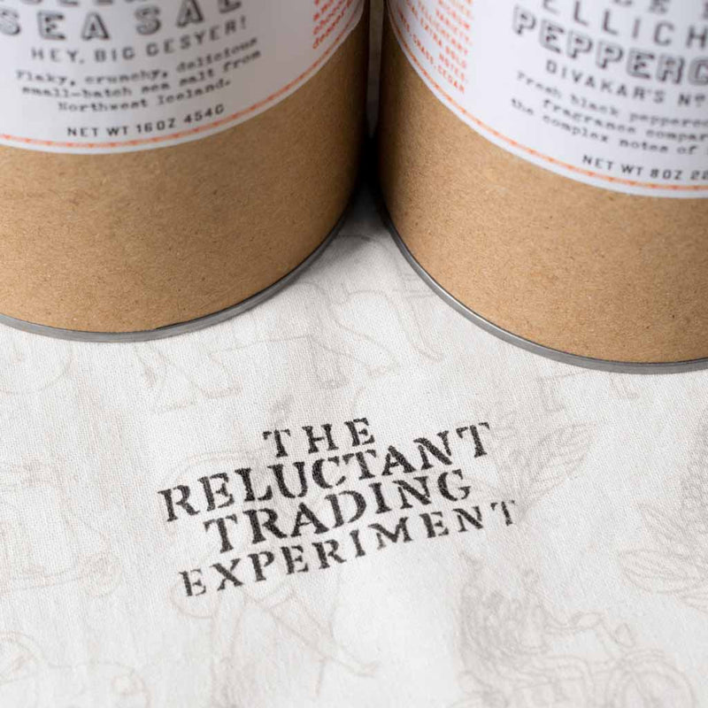 16oz Tube of Icelandic Sea Salt 8oz Tube of Tellicherry Peppercorns