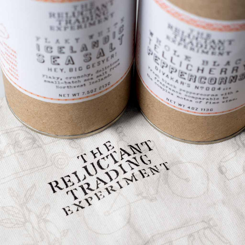 Medium 7.5oz Icelandic Salt and 4oz Tellicherry Pepper Gift Set