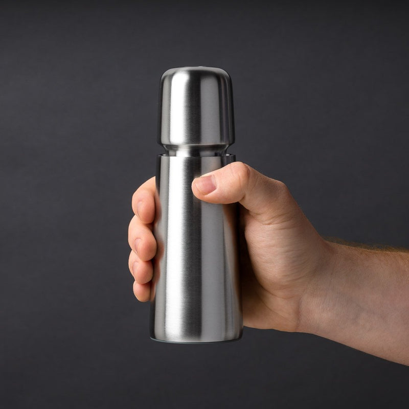 Jesper Stainless Steel Salt or Pepper Mill, 6.6h”-CrushGrind-The Reluctant Trading Experiment